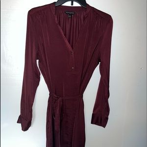 Banana Republic Red Tie Dress